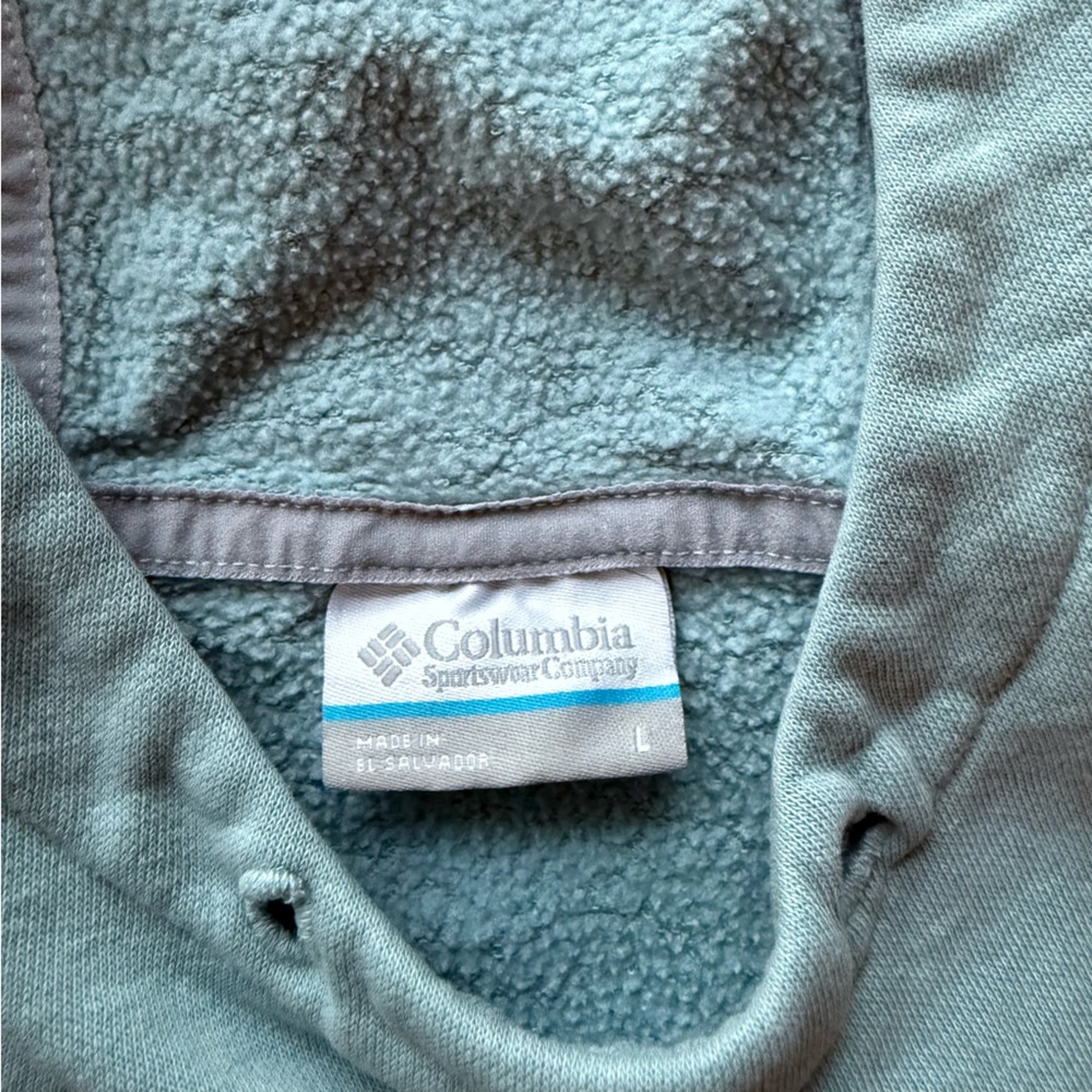 Columbia Men's Hoodie - Teal‎ Gray - Picture 7 of 7